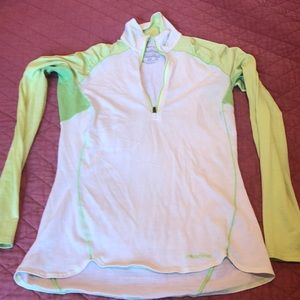 Patagonia merino wool blend quarter zip long top S